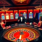 Experience the excitement at NA777 casino with vibrant roulette tables and professional dealers.