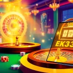 Experience the thrill of EK333 online gaming with vibrant casino elements and engaging interfaces.