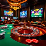 Experience the thrill of online gaming at https://xx88csn.com/ with vibrant casino visuals of roulette and poker.