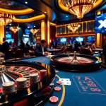 Experience the thrill of gambling at xx88 with vibrant poker chips and a spinning roulette wheel.