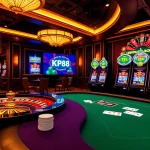 Experience the thrill of online gambling at KP88 with vibrant tables and exciting gameplay.