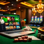 Immerse in the excitement of Typhu88’s online gambling with engaging casino visuals.
