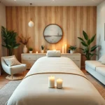 Relaxing home massage setting for 오산출장마사지 with soothing ambiance.