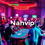 Nhatvip online gaming platform showcasing diverse players enjoying various gambling activities.
