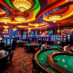Excited players at juragan77's casino tables enjoying high-stakes games.
