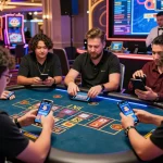 Engaging gaming scene at B52 Club, showcasing players enjoying Tài Xỉu with vibrant atmosphere and latest b52club mới nhất app interface.