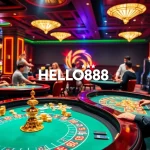 Experience premium gambling at HELLO88 with lively table games and vibrant slot machines.