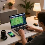 Engage in thrilling rr88 online sports betting from a cozy home office setup