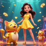 Spin slot reels and win with XX 88 in this vibrant online casino scene filled with lucky elements.