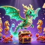 Kuwin offers thrilling experiences with vibrant slot reels and engaging game elements under a magical sea.