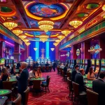 Experience the best online casino atmosphere with vibrant gaming and a luxurious feel.
