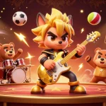 Experience vibrant casino action with s8net3: rock star wolf, golden trophies, and dynamic sports elements.