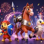 Experience thrilling iwin slots and games with a vibrant medieval fantasy theme.