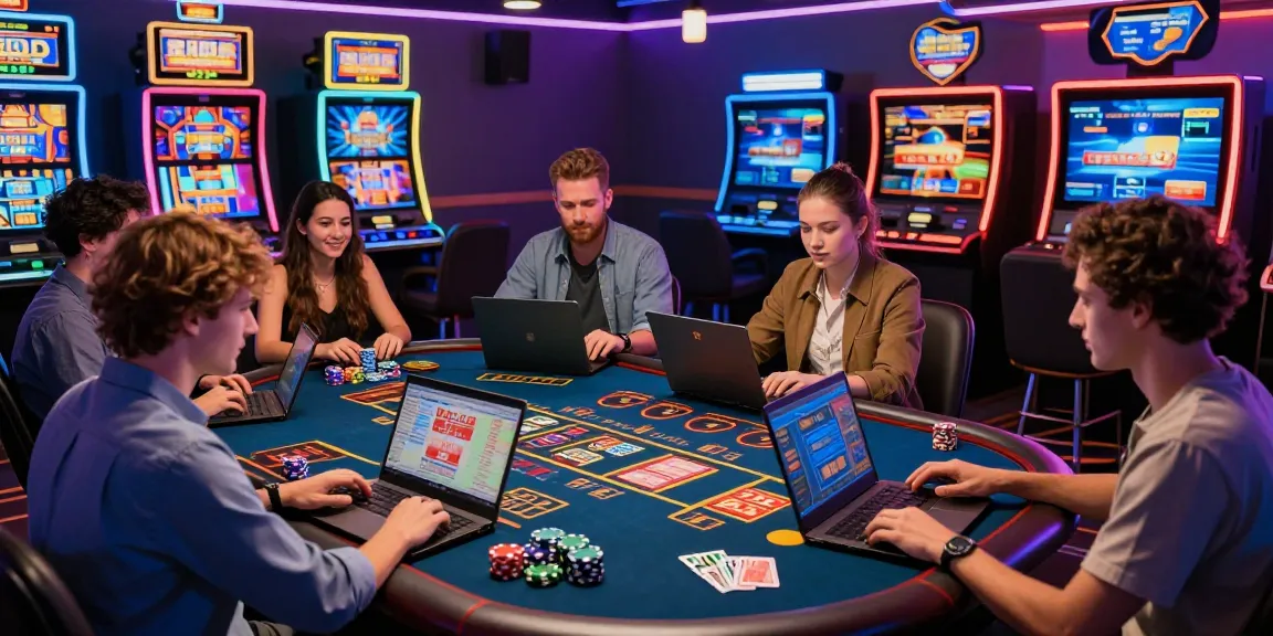 Explore credit card casinos at https://eviz.org.uk with players immersed in vibrant online gaming experiences.