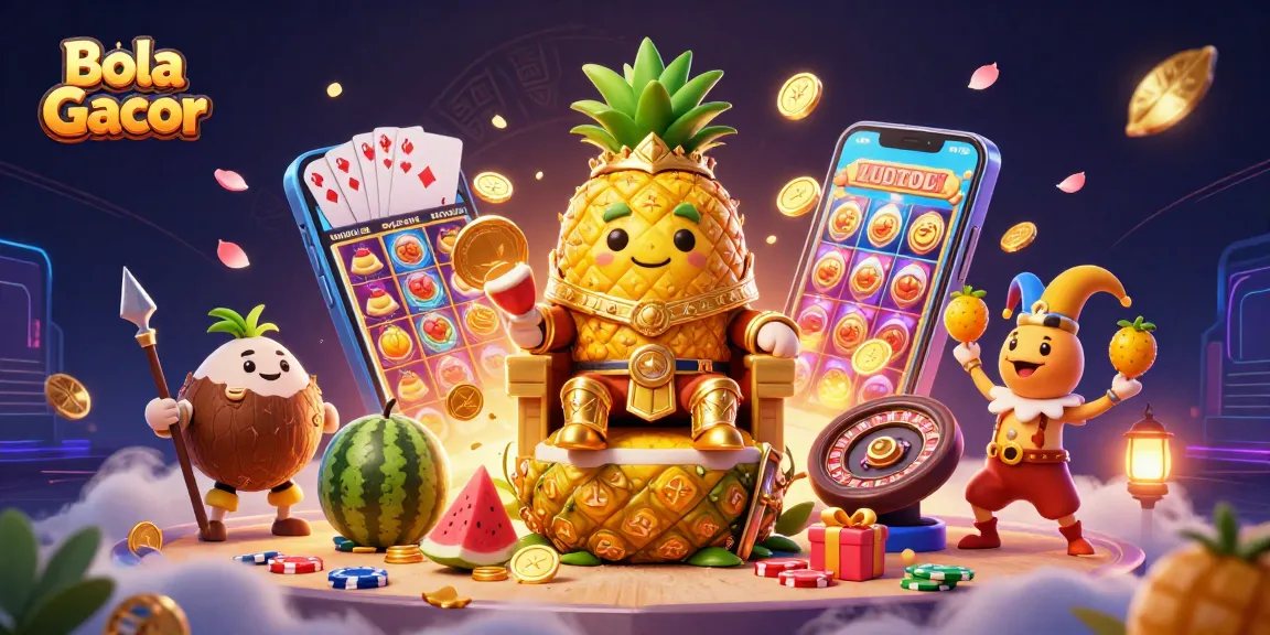 Bola Gacor enhances your gaming experience with vibrant visuals and dynamic interactions in this detailed casino scene.