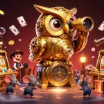 Menggali ulartoto slot dengan slot mesin yang ceria dan petualangan dari burung hantu 3D