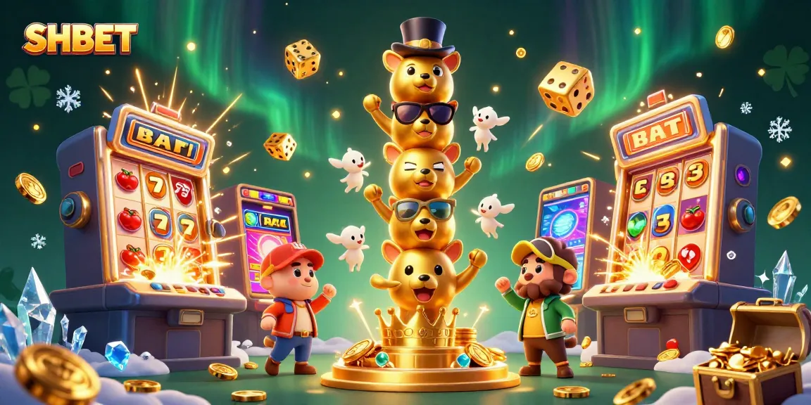Experience thrilling gameplay at SHBET with vibrant 3D casino elements and jackpot excitement.